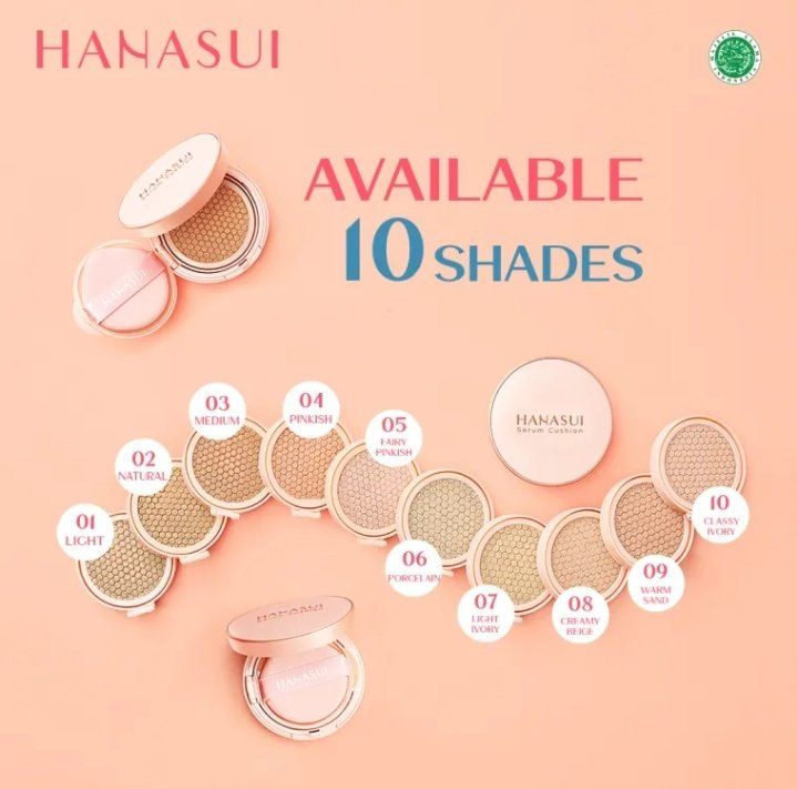 Shade Cushion Hanasui: Rahasia Kulit Glowing dan Cerah Sepanjang Hari