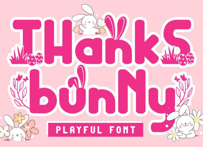 Font Bunny Pies: Font Lucu dan Imut untuk Desain Kreatifmu